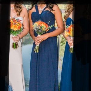 Navy blue PromGirl dress
